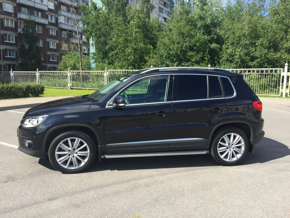 Тигуан 2014 серебристый