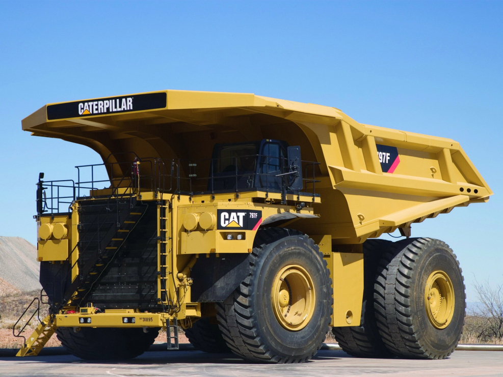 Самосвал Caterpillar 797f