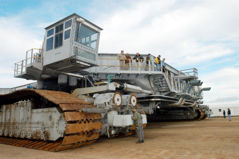 Bagger 288 и БЕЛАЗ