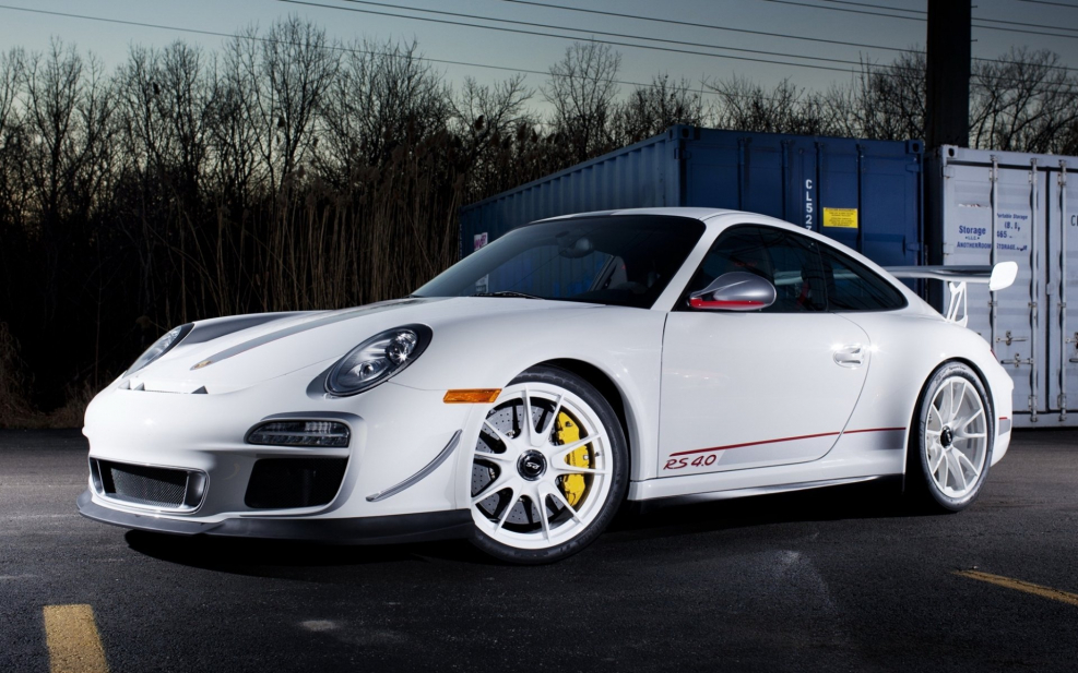 Порше 911 gt3 белый
