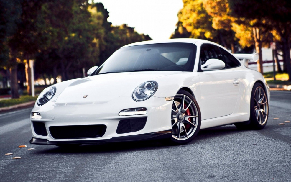 Porsche 911 gt3 White