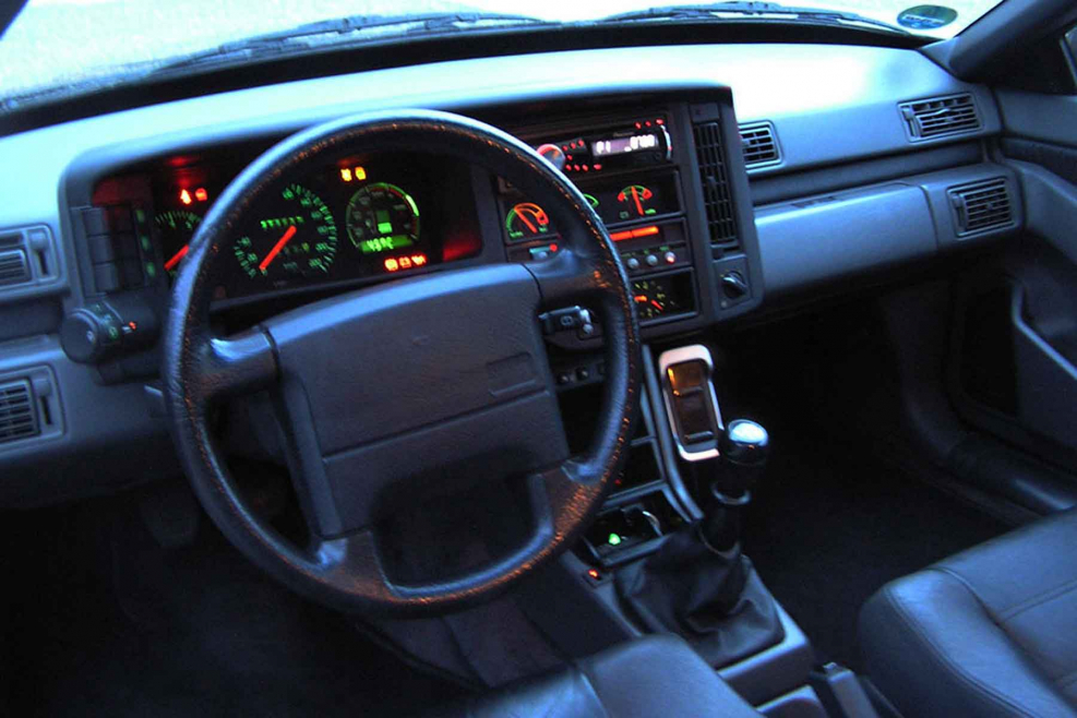 Volvo 480 Turbo панель