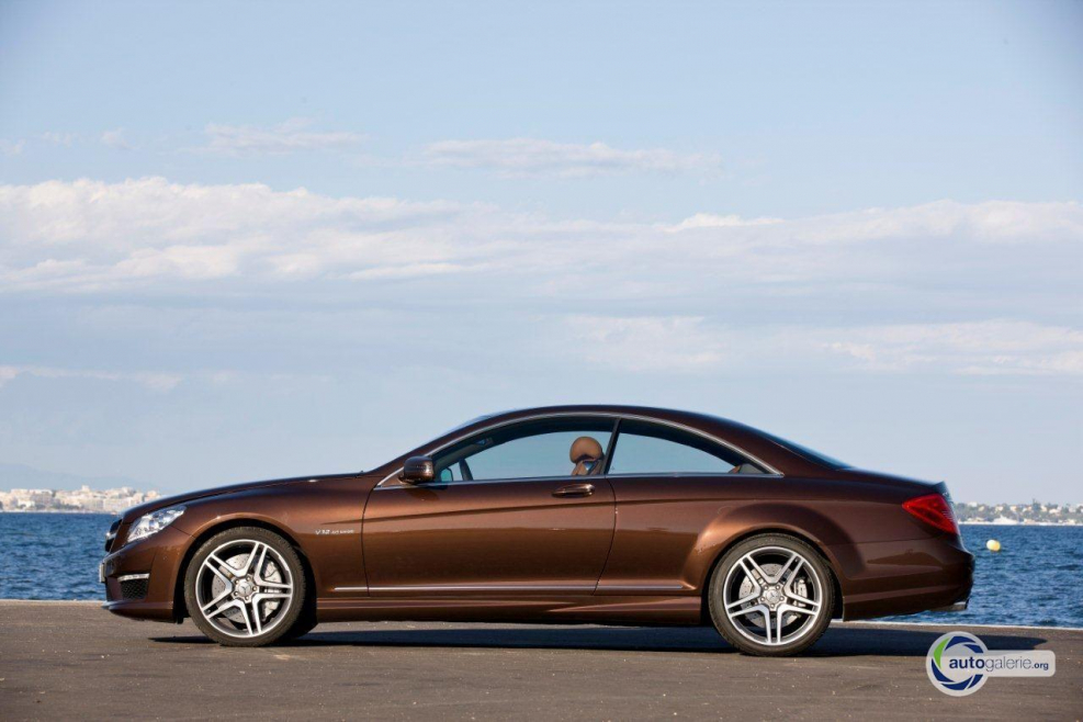 Mercedes CL 65 AMG Brown
