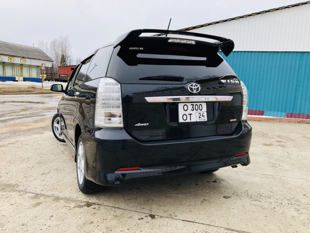 Тойота Виш Push Bumper