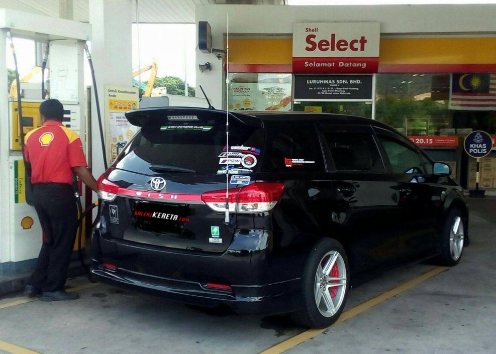 Toyota Wish 2015 тюнинг