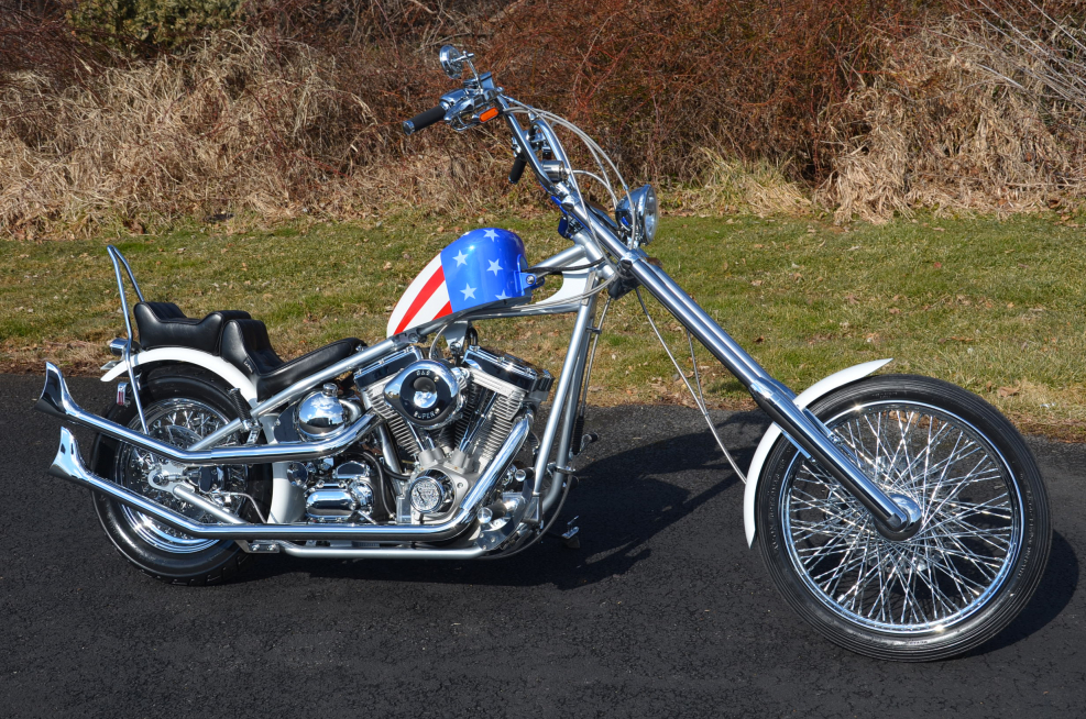 Harley Davidson американский чоппер байк