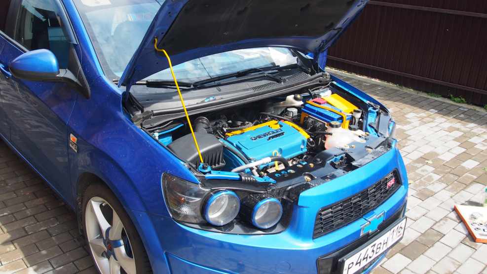 Авео т300 под капотом