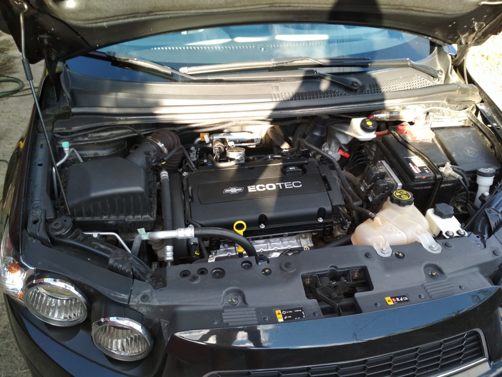 Chevrolet Aveo 2008 подкапотное