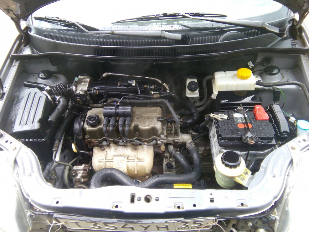 Chevrolet Aveo 2008 подкапотное