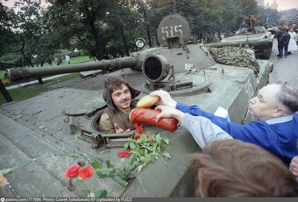 Путч 1991 танки