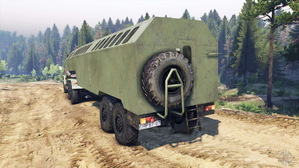 Автомобильный хлебопекарный блок АХБ-2.5