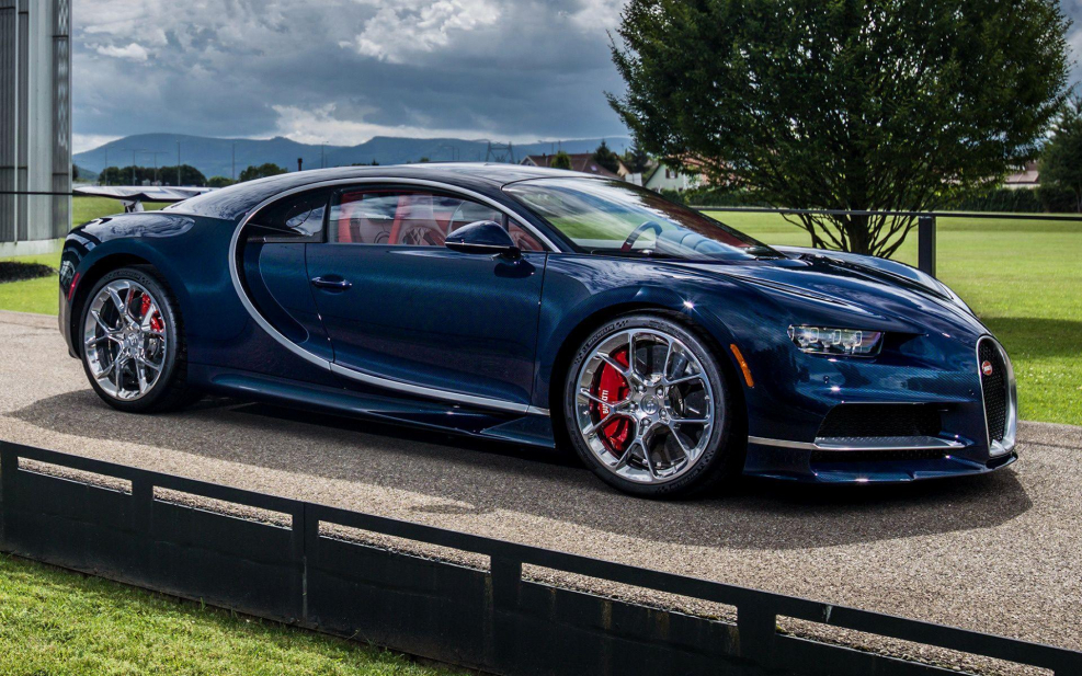 Аэродинамика Bugatti Chiron