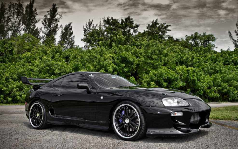 Toyota Supra Black