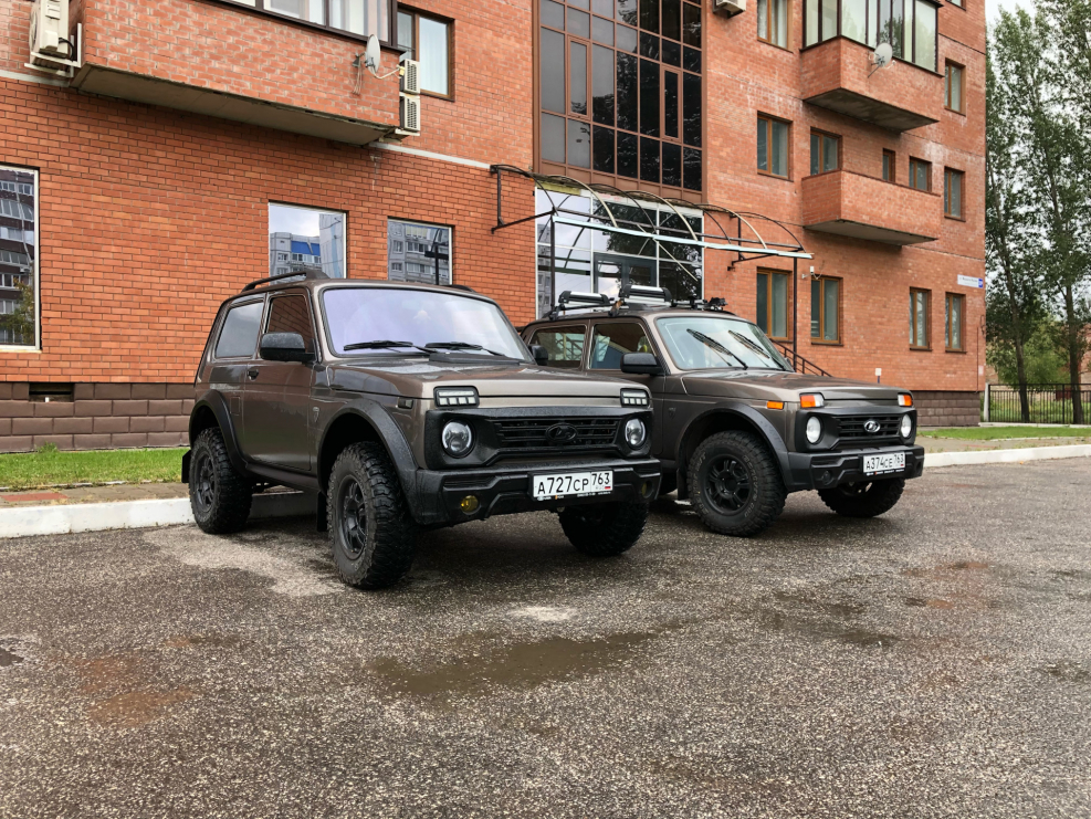 Тюнинговые Нива Бронто