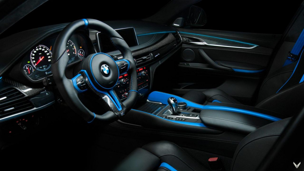 BMW x6m 2019 салон