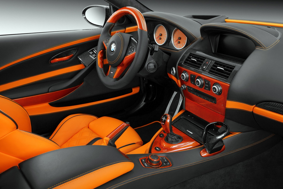 BMW m6 e63 салон