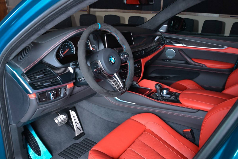 BMW x6m салон