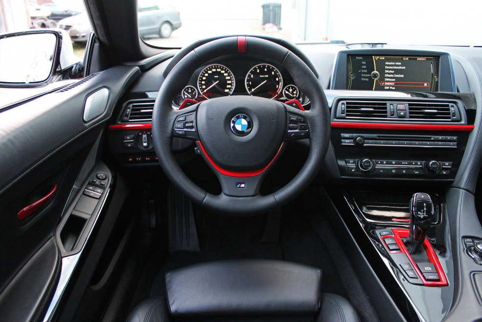 BMW 6 f06 салон