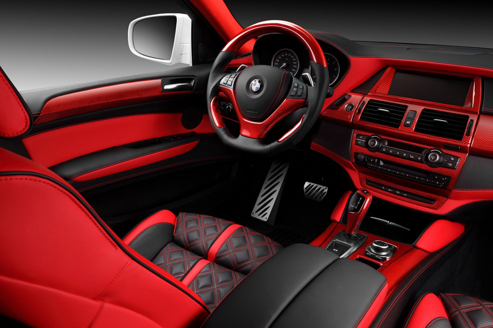 Тюнингованный салон BMW x6