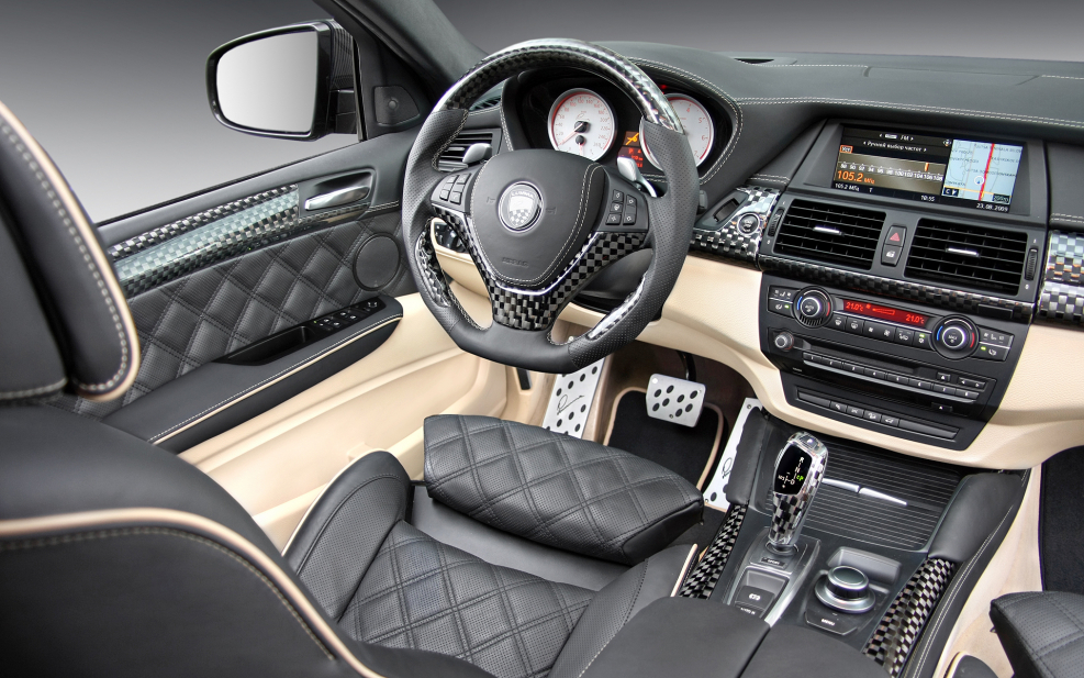 BMW e71 салон