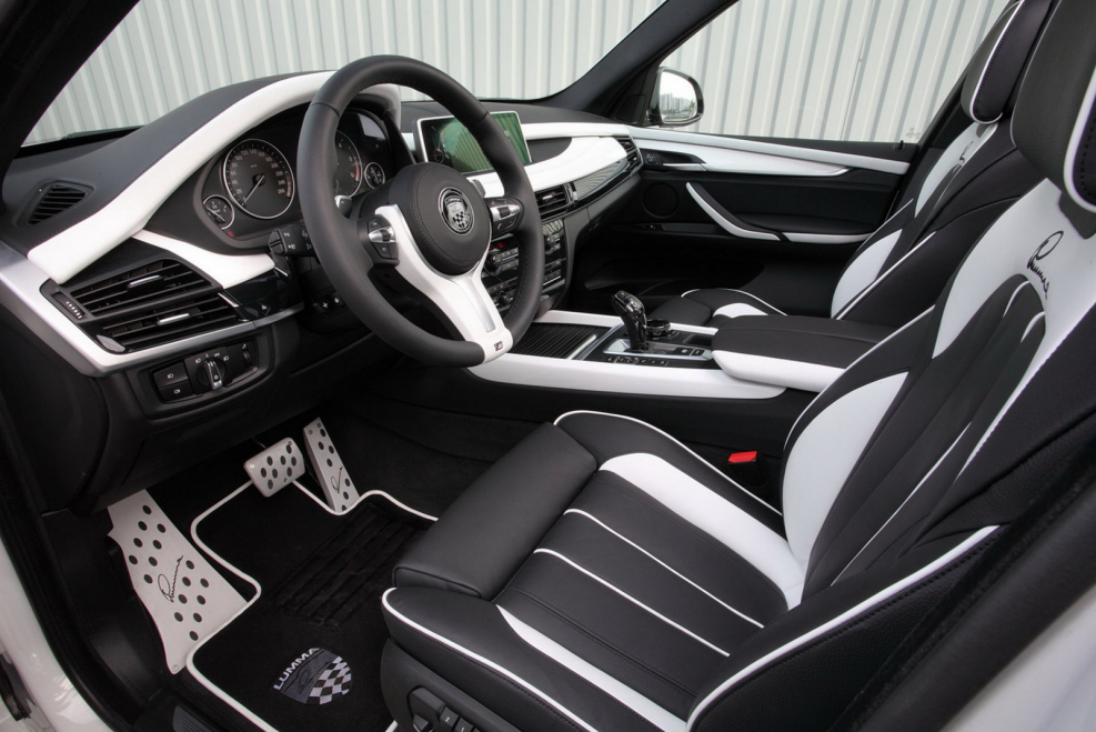 BMW x5 m50d салон