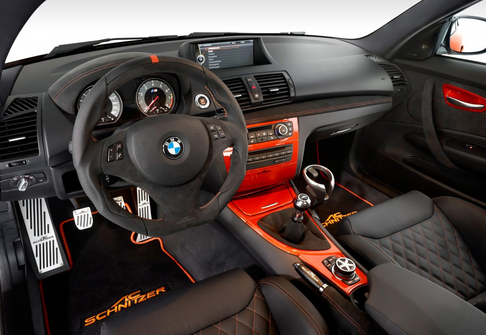 BMW m1 e82 салон