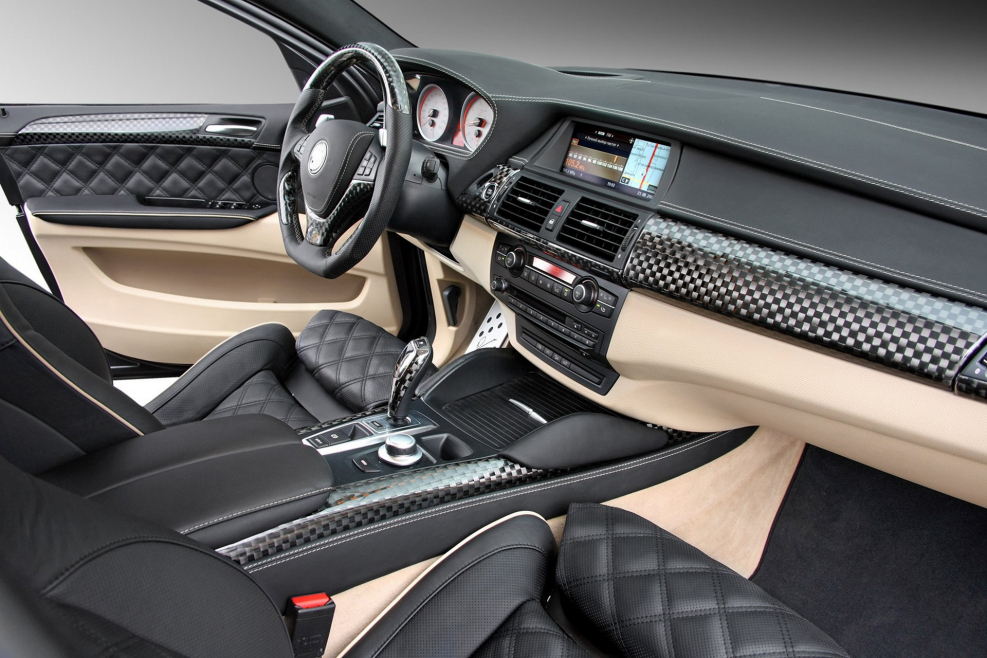 Салон карбона BMW x6