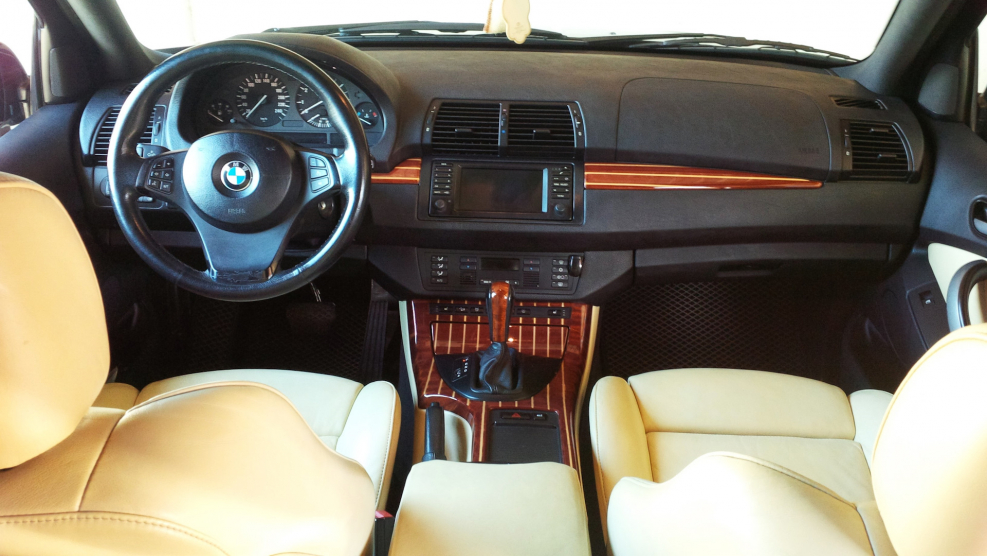 BMW x5 2003 салон