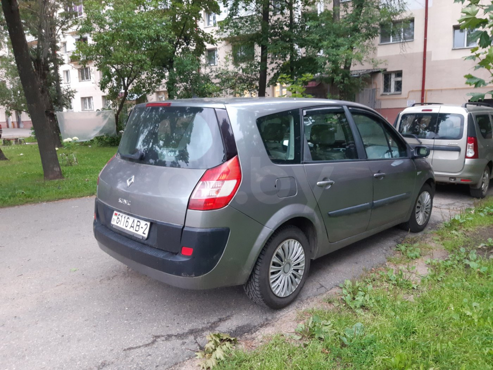 Renault Grand Scenic 2005 багажник