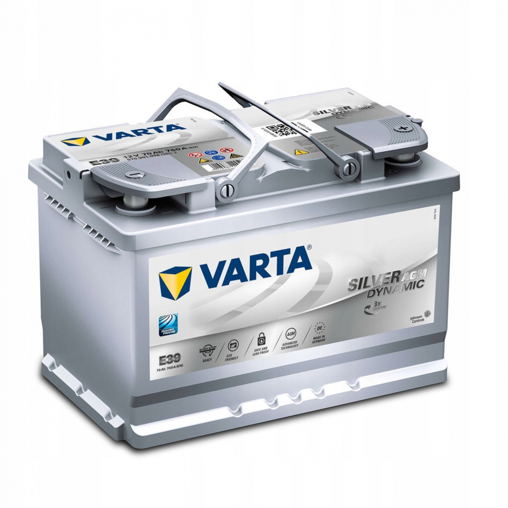 Varta Silver Dynamic AGM e39 70r