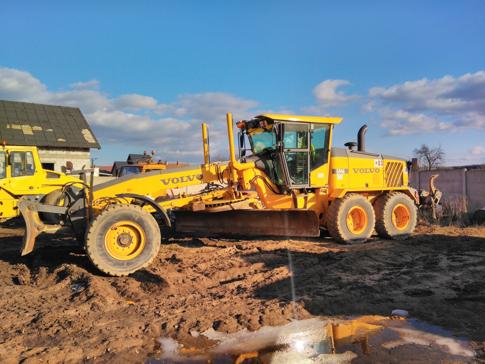 Грейдер Volvo g970