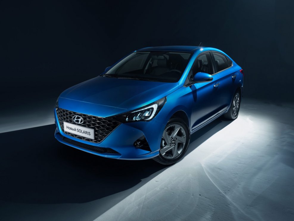 Hyundai Solaris 2020 серый