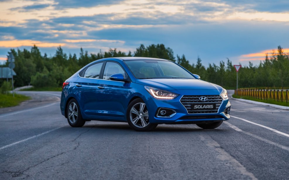 Hyundai Solaris 2015 White