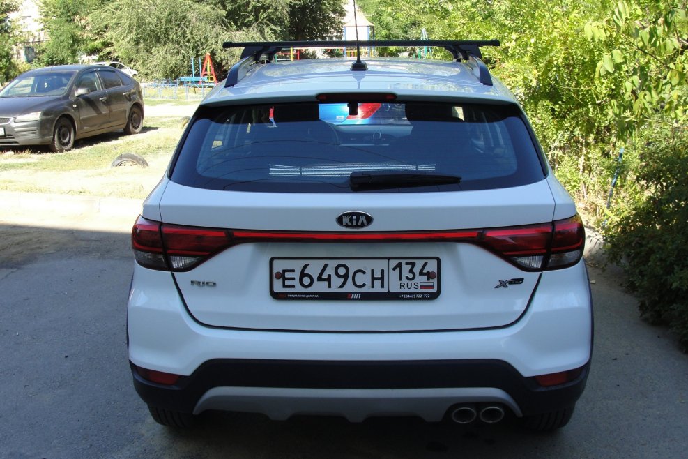 Kia Rio x-line коврик в багажник