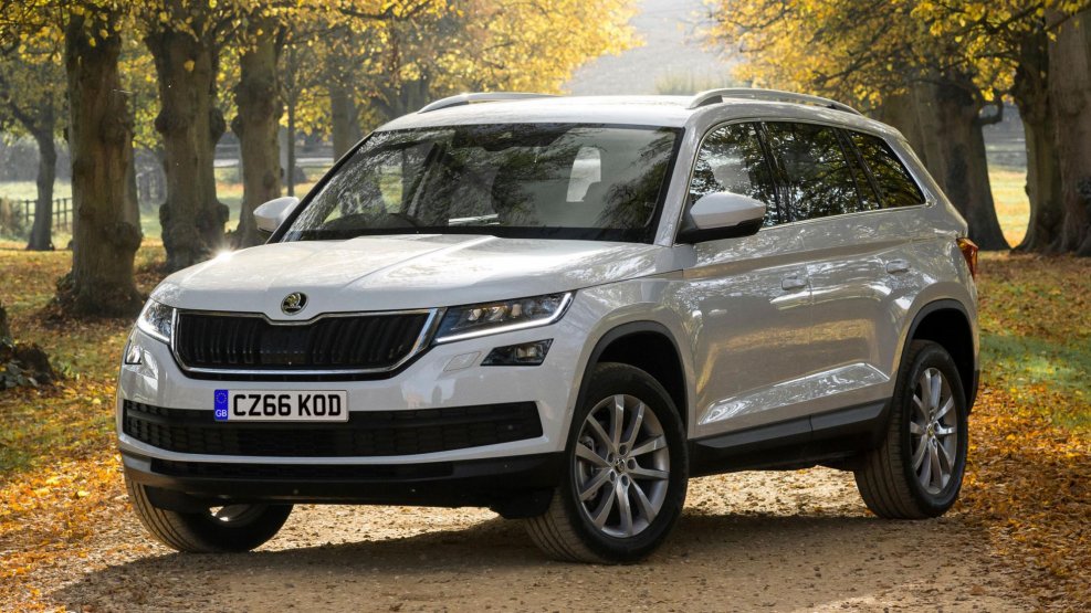 Skoda Kodiaq 2018 белый