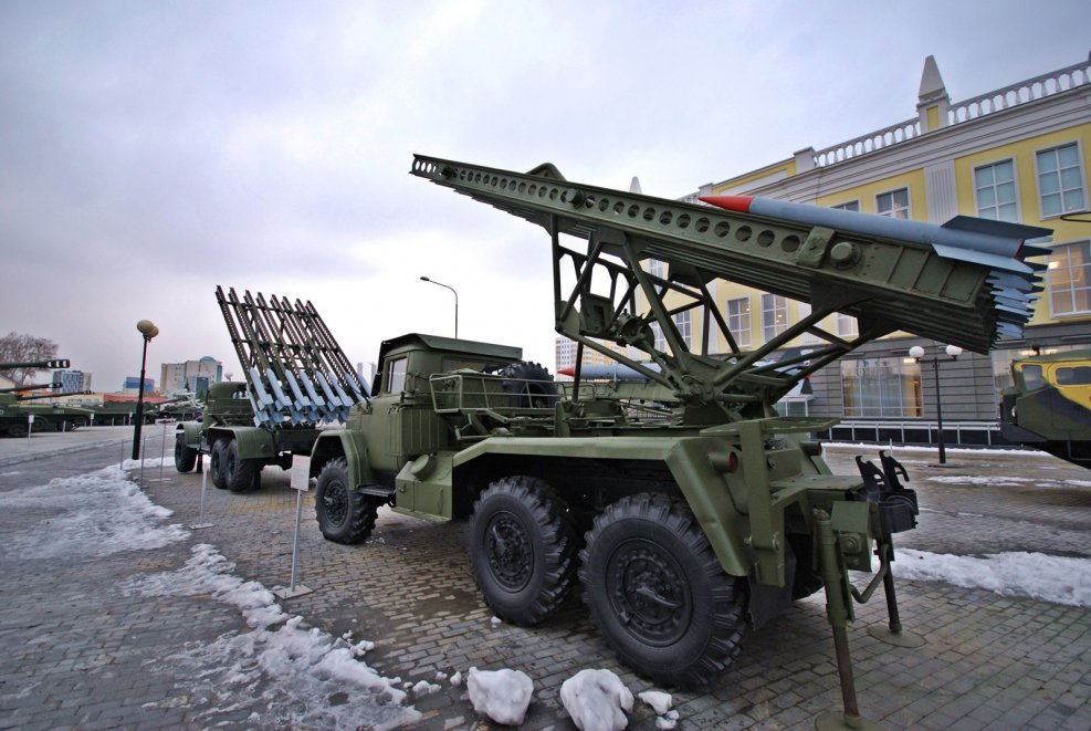Боевая машина миномет Катюша