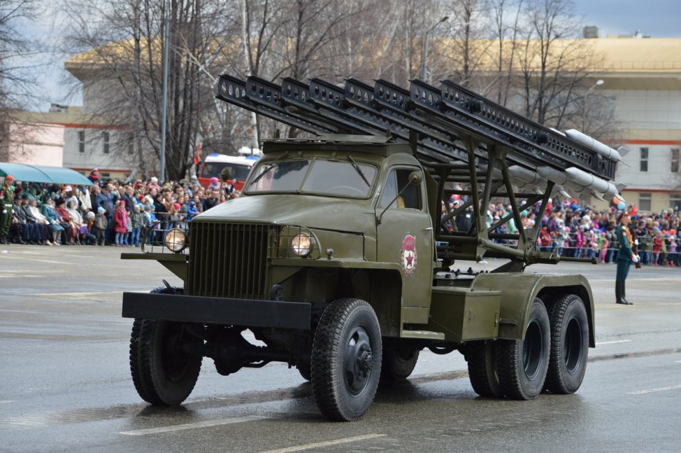 Фото машины катюши военных лет