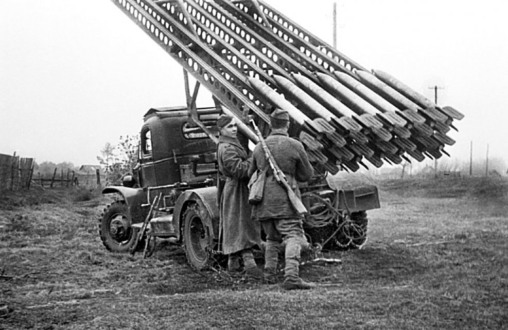 Катюша реактивный миномет БМ-13