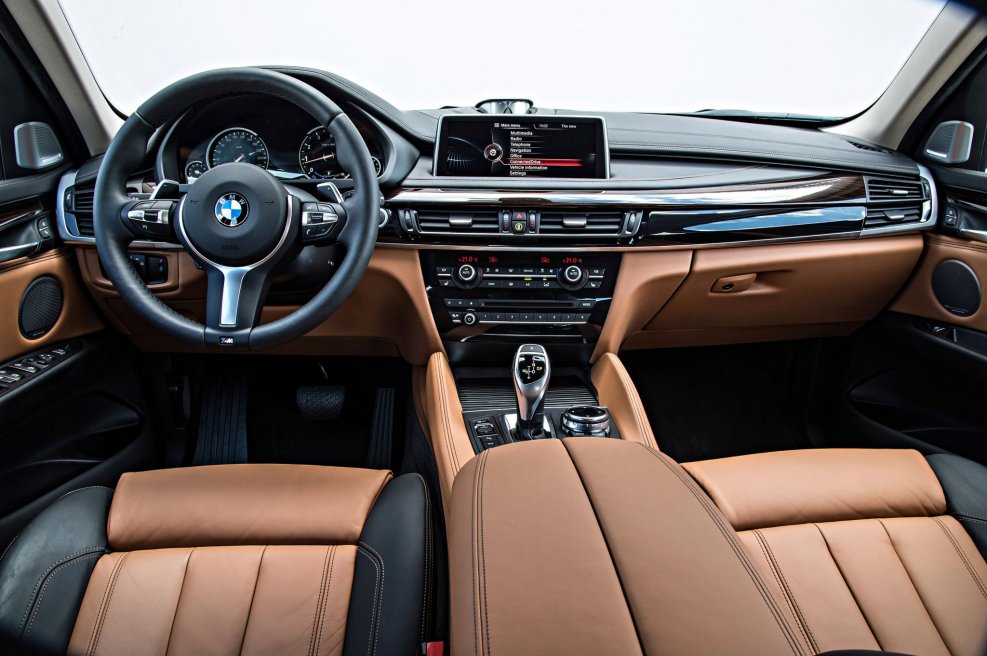 BMW x6 2016 салон