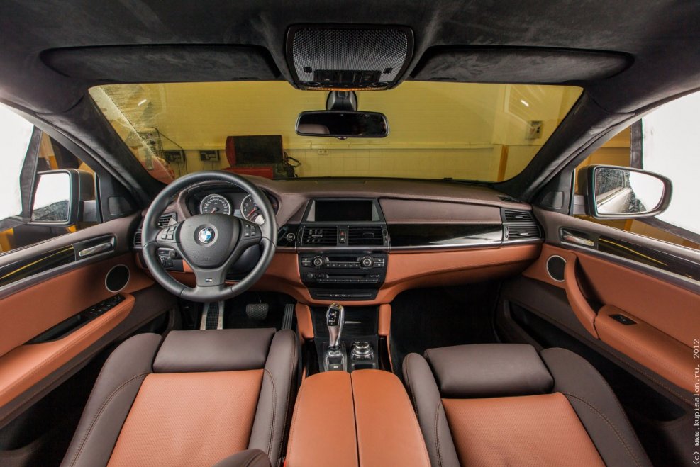 BMW x6 2008 салон