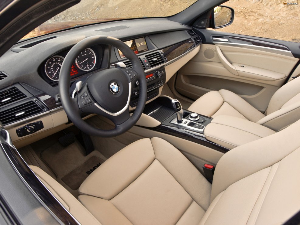 BMW x6 2008 салон