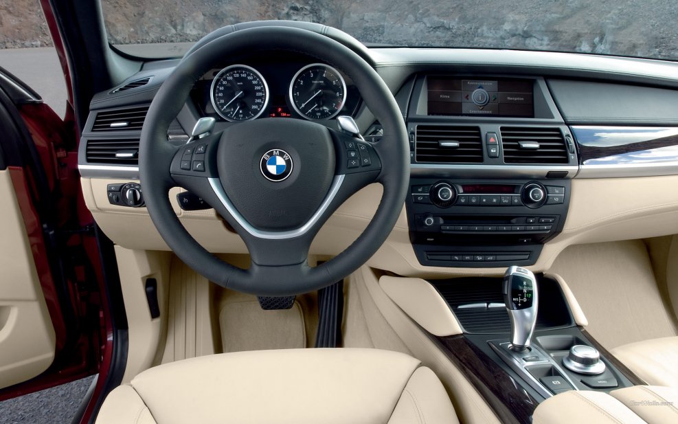 BMW x6 2008 салон