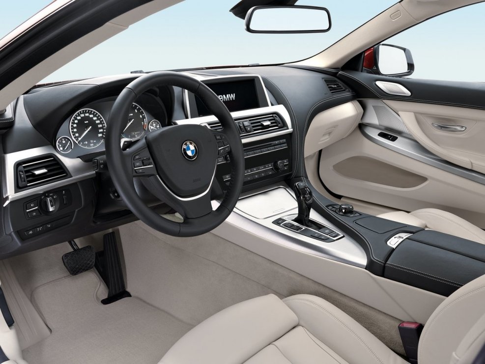 BMW f13 салон