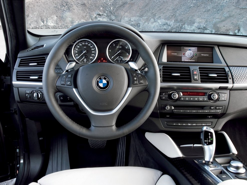 BMW x6 2014 салон