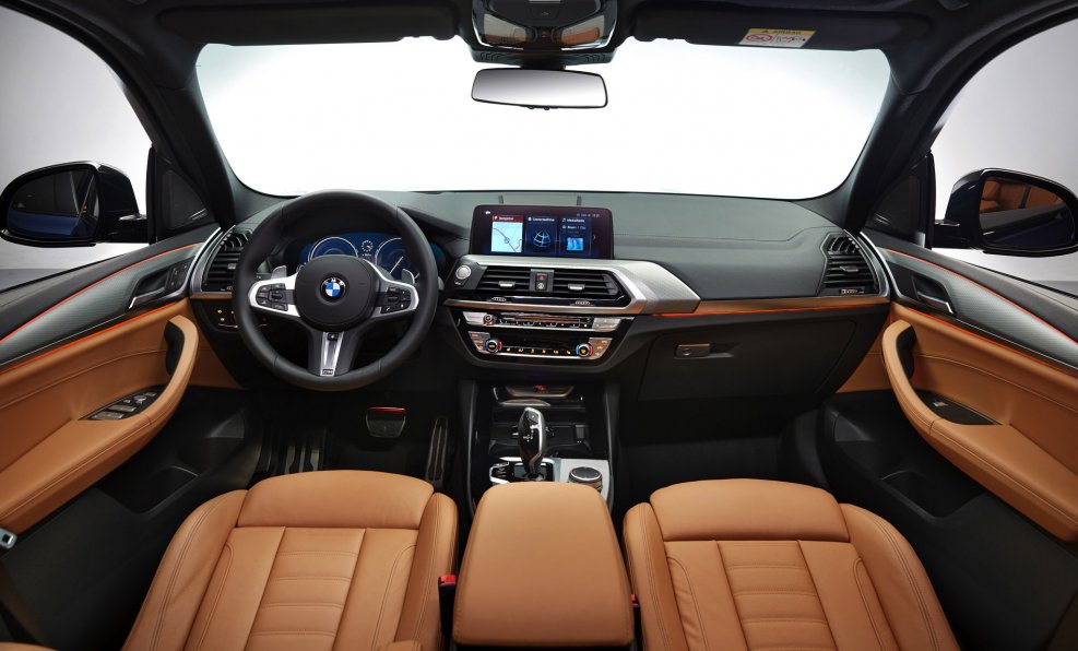 BMW x3 2017 салон
