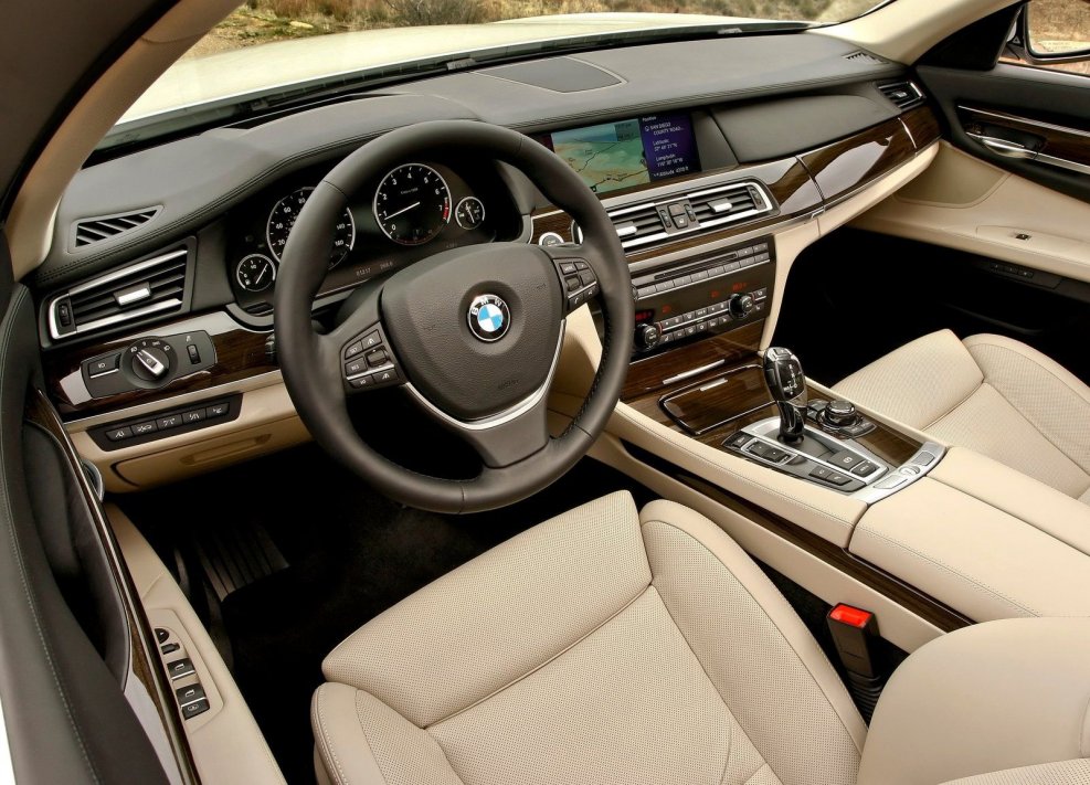 БМВ 750 li 2008 салон