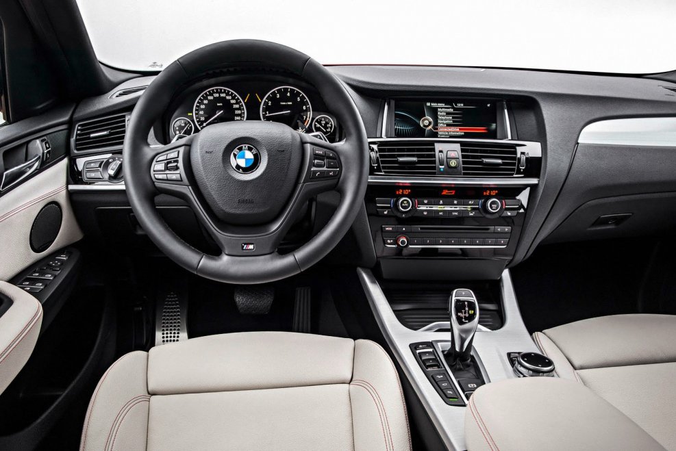 BMW x4 2015 салон