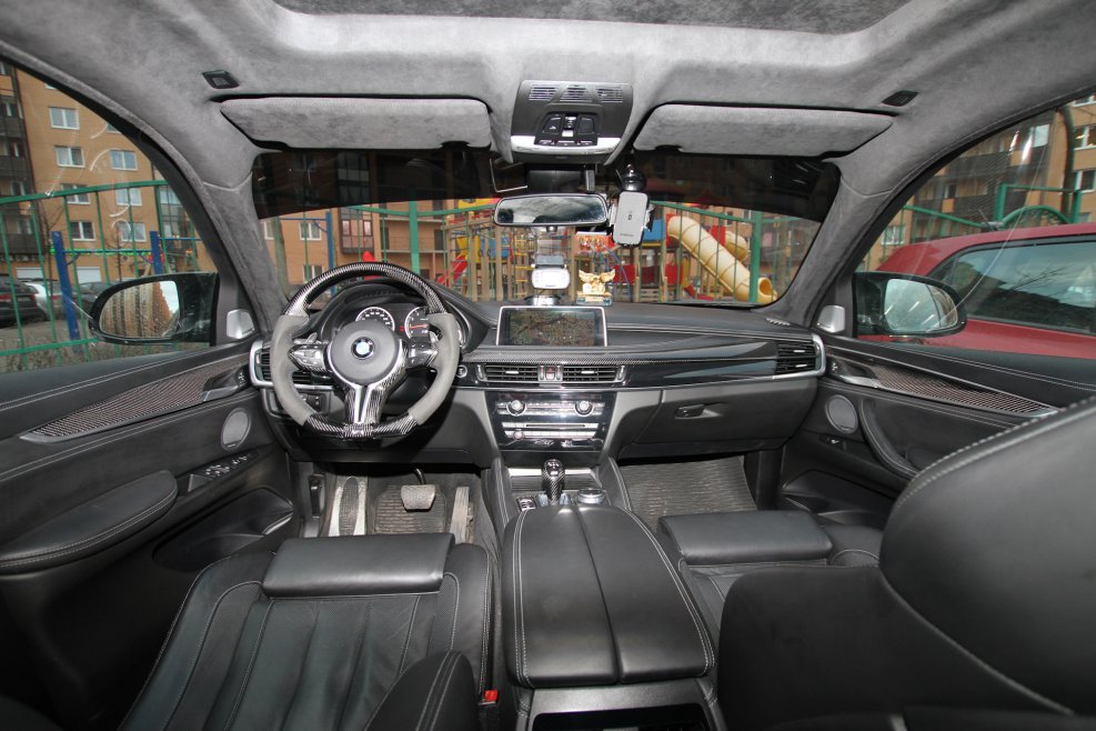BMW x6 2016 салон