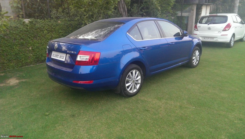 Skoda Octavia a8 Deep Blue