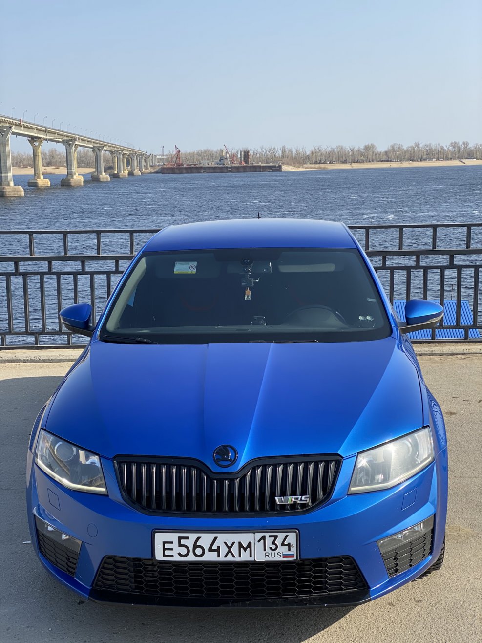 Skoda Octavia RS Blue